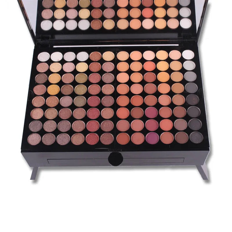 Blush make-up box with eight colours including Asian 004Y and South American 004N for concealer