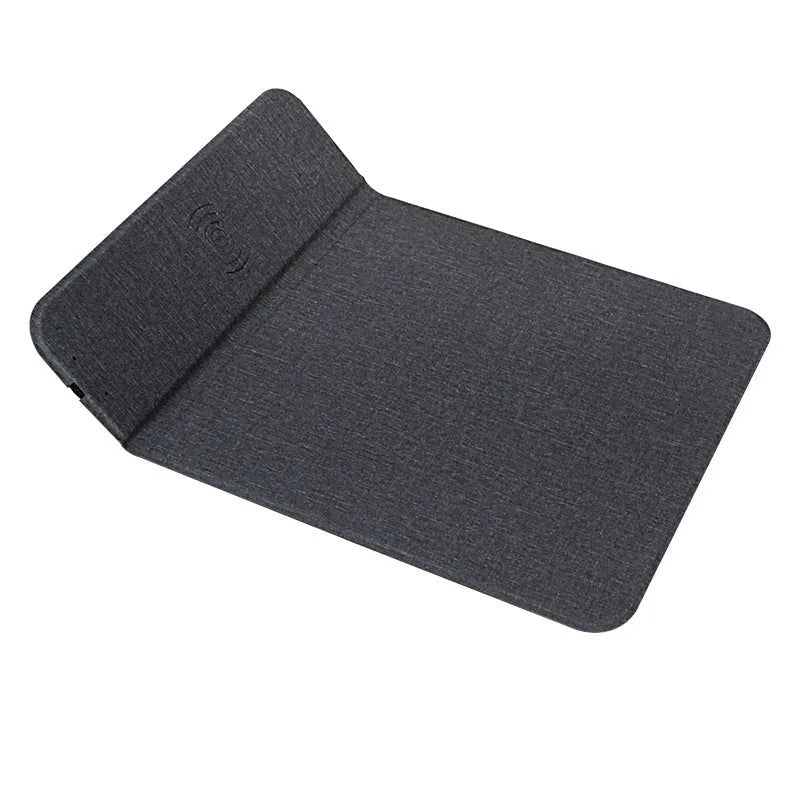 Foldable cloth phone holder with wireless charging for smartphones