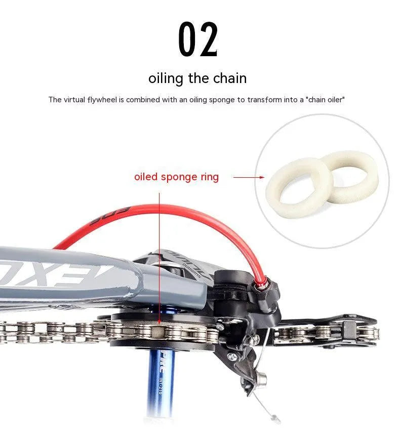 Aluminium alloy bicycle chain holder tool for washing compatible with Shimano and SRAM chains.