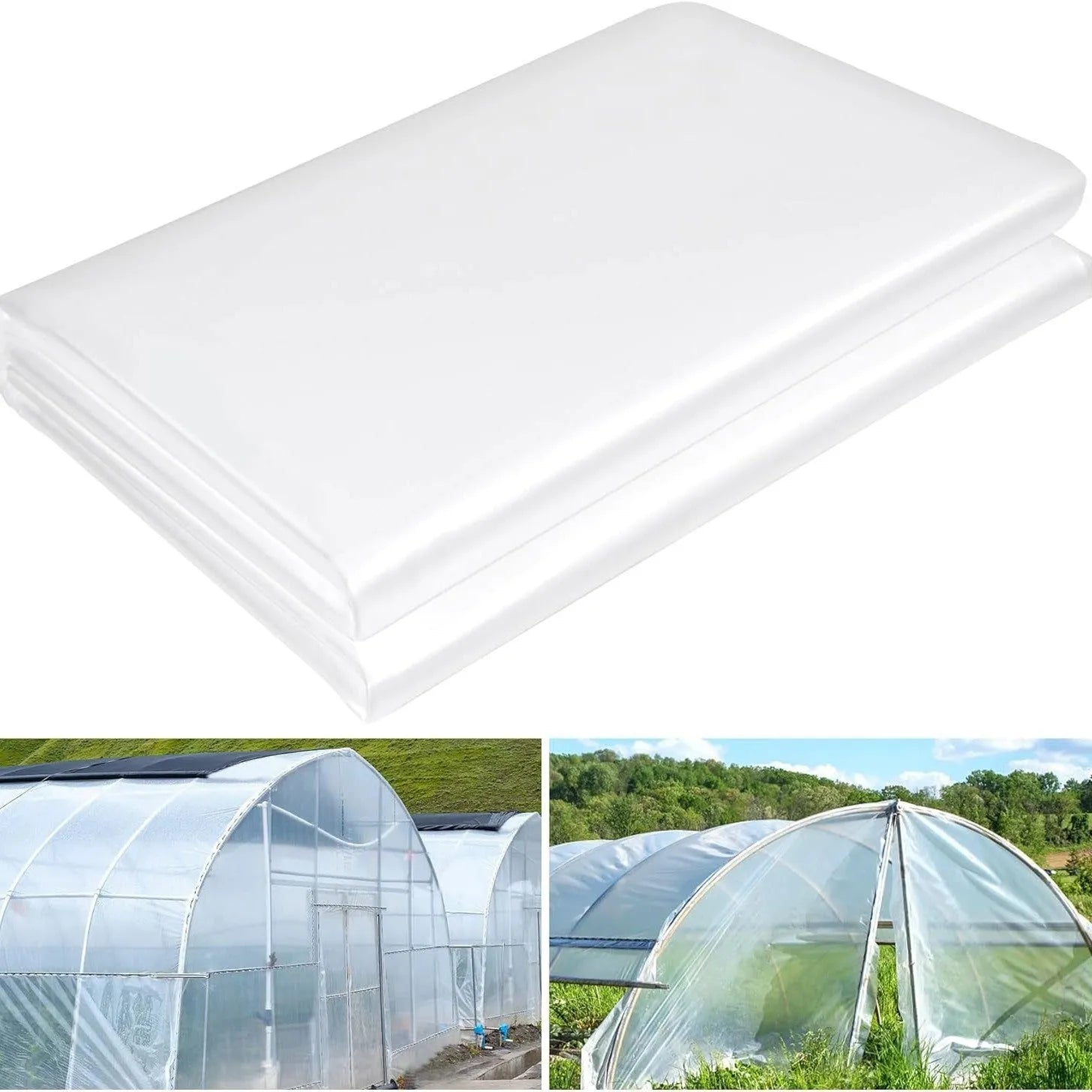 Plastic film new material insulation cold-proof vegetables shed body in 8 Silk or 15 Silk 4x8m size