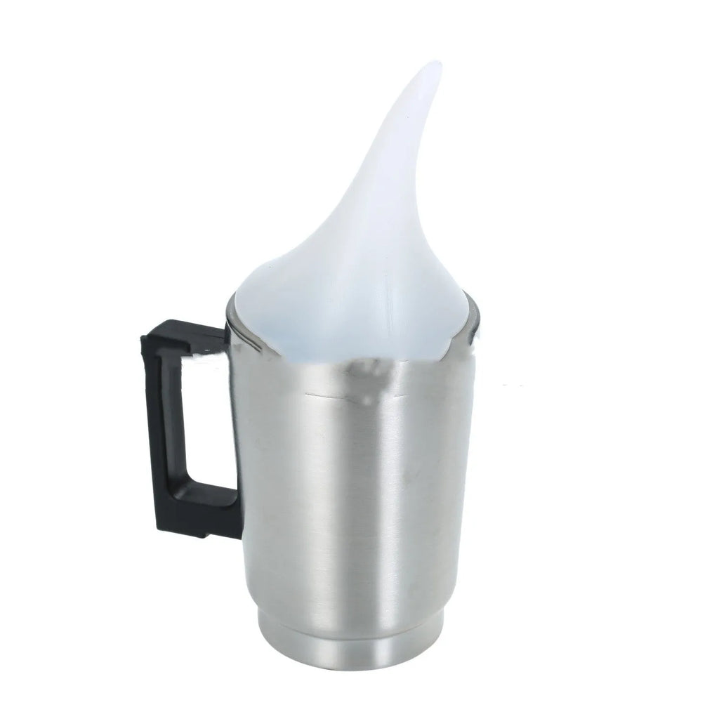 Automobile headlamp restoration kit showing stainless steel cups with elbow covers and power adapters