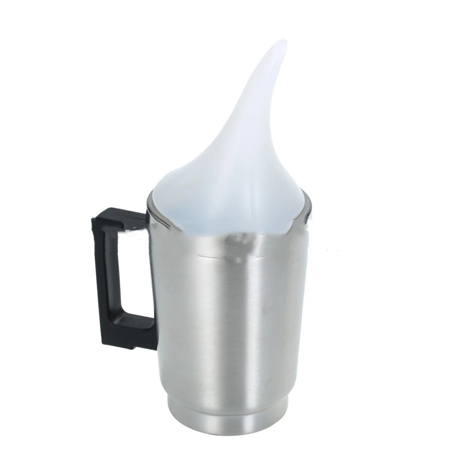 Automobile headlamp restoration kit showing stainless steel cups with elbow covers and power adapters