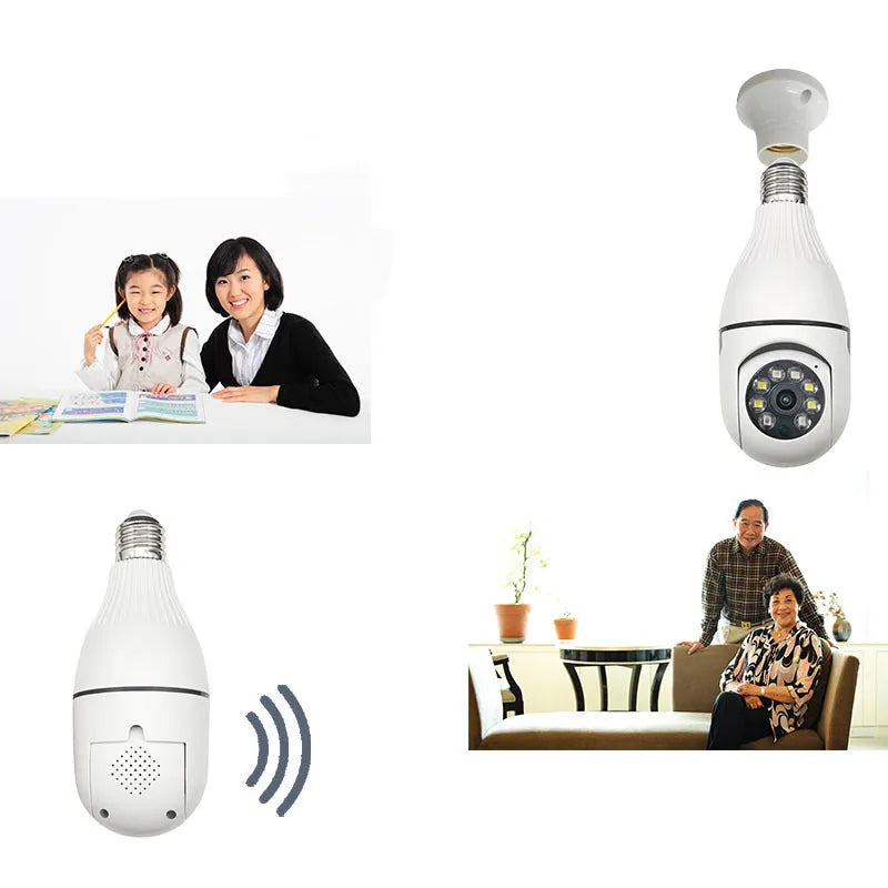 Rui Chuan Technology Minions model 3MP wireless surveillance camera with wide-angle lens
