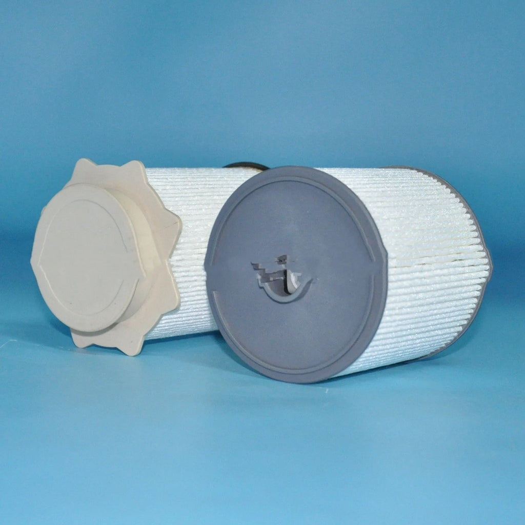White diesel fuel filter kit for RAM 1500-5500 trucks with nitrile rubber seal