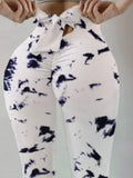 Women's hip-lifting stretch yoga leggings with bow detail in multiple colours