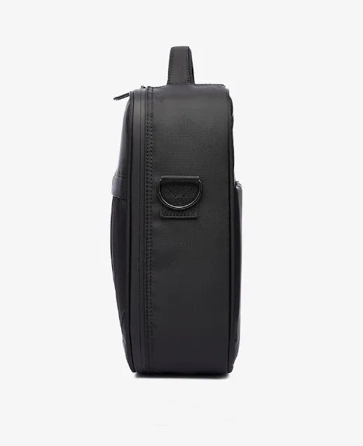 Black Oxford fabric men's messenger shoulder bag