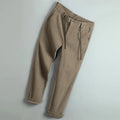Striped casual trousers for men in available colour options polyester fibre