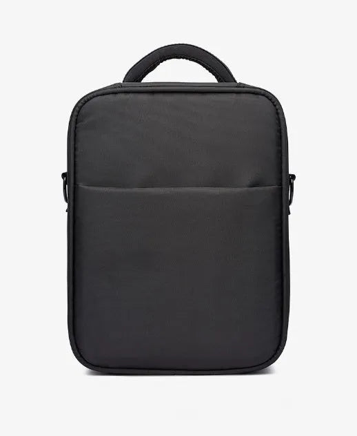 Black Oxford fabric men's messenger shoulder bag