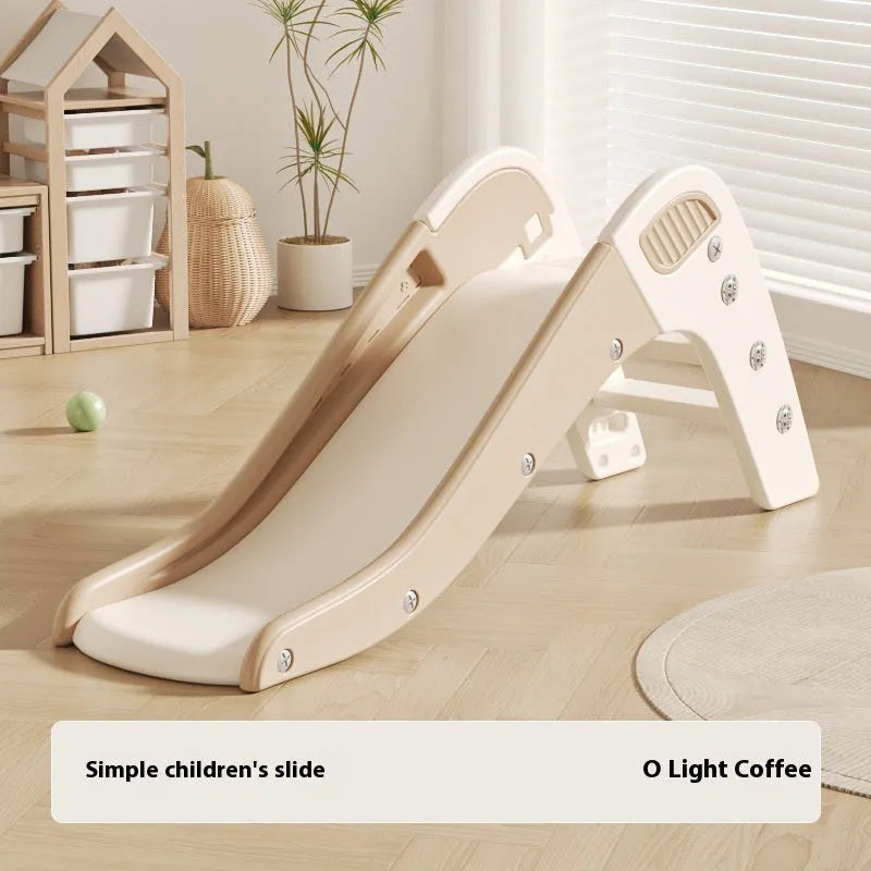 Small plastic baby slide in blue colour for toddlers under 3 years old