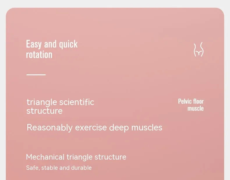 Pelvic floor muscle trainer with counter in blue, grey, green, or pink colours showing ABS plastic construction