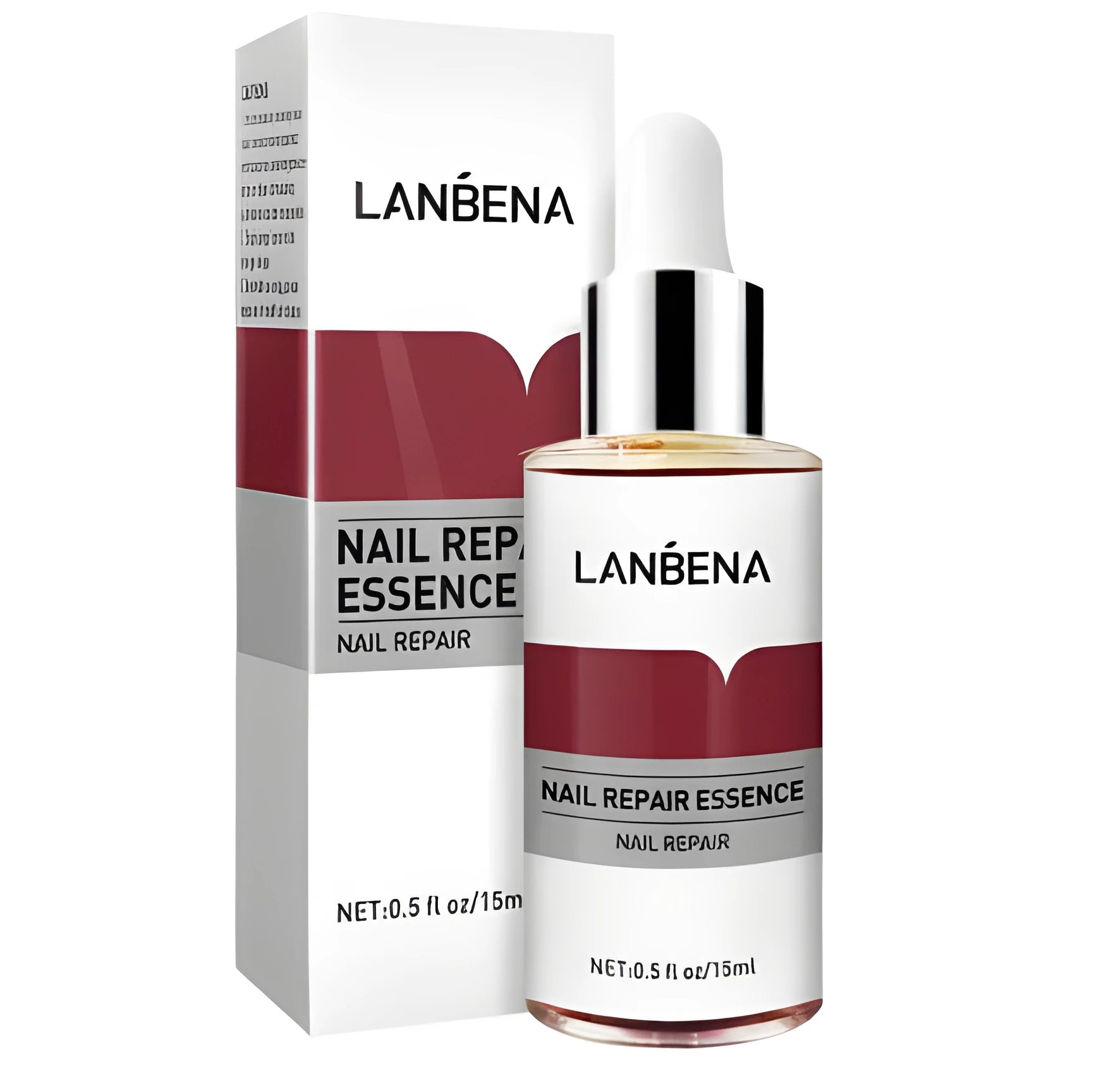 Nail repair essence 12ml bottle with salicylic acid for nail grooves and care