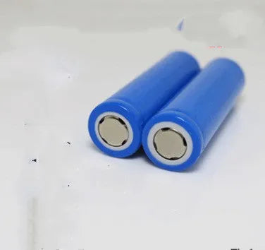 3.7V 2600mAh lithium-ion rechargeable battery cell with safety terminals.