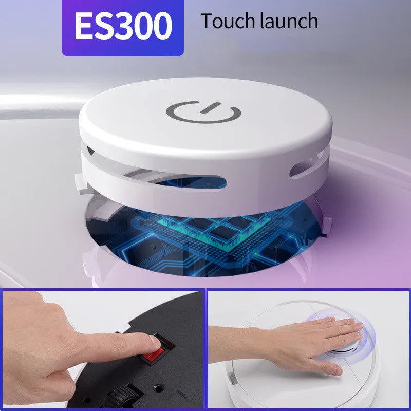 28cm diameter automatic floor sweeping robot with circular ABS body