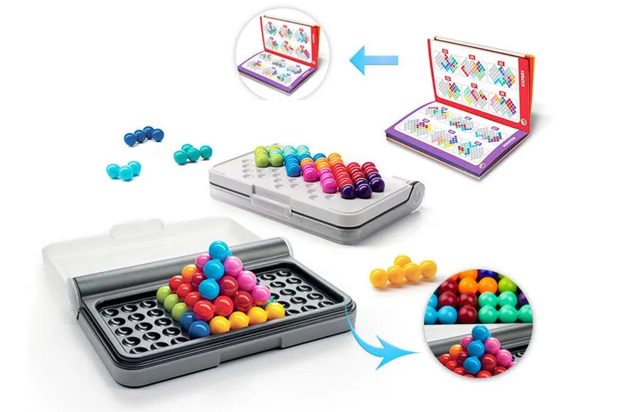 Colourful plastic building blocks construction toy set for children with storage bag