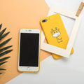 Yellow hard PC pattern phone case for iPhone XR XS Max 6 6s 6 Plus 7 8 7 Plus 8 Plus X