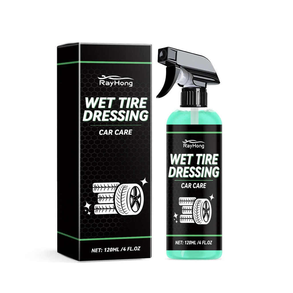 Car tyre protective agent 120ml bottle with silicone oil formula for cleaning and decontamination