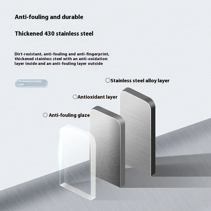 Stainless steel inductive smart trash can with automatic lid, square bucket design