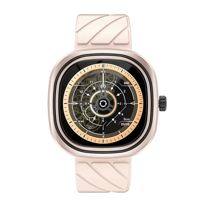 Fashion Bluetooth smart bracelet sports watch with touchscreen and silicone wristband in black, pink or green
