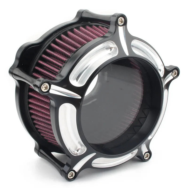 Aluminium air filter suction retrofitting accessories for 300mm filters in multiple colour options