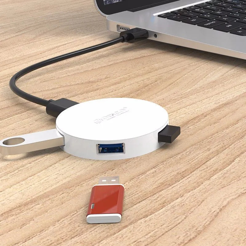 ORICO HA4U-U3 USB 3.0 four port hub with detachable cable