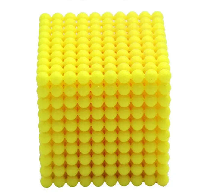 Yellow melamine mathematical training toys double nine model 5208 in cancel tray bone brand finish