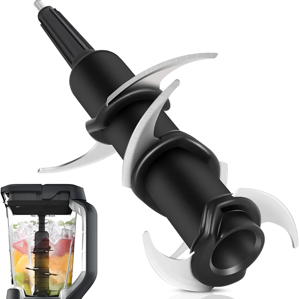 Stainless steel juicer replacement blade set with six stacked blades