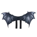 Black cloth bat wings Halloween costume for cats and dogs in three sizes