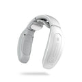 Small red and white intelligent cervical massager with battery power and multiple massage modes