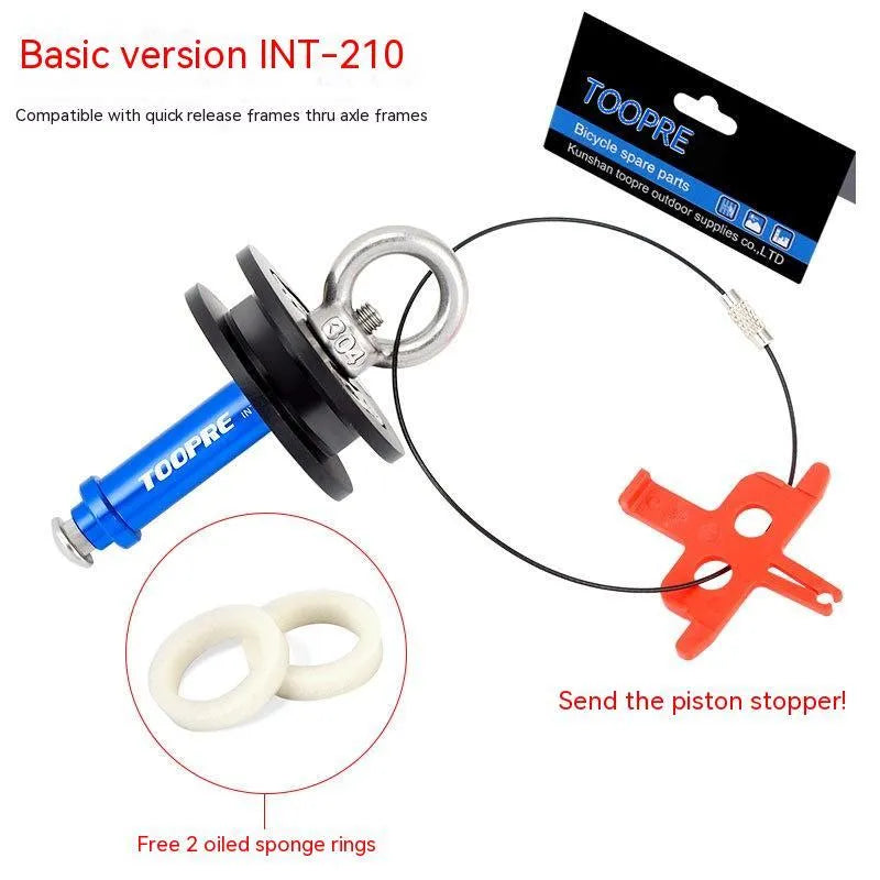 Aluminium alloy bicycle chain holder tool for washing compatible with Shimano and SRAM chains.