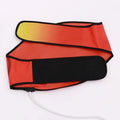 Hot compress waist support sauna massage belt for adult yoga and fat reduction