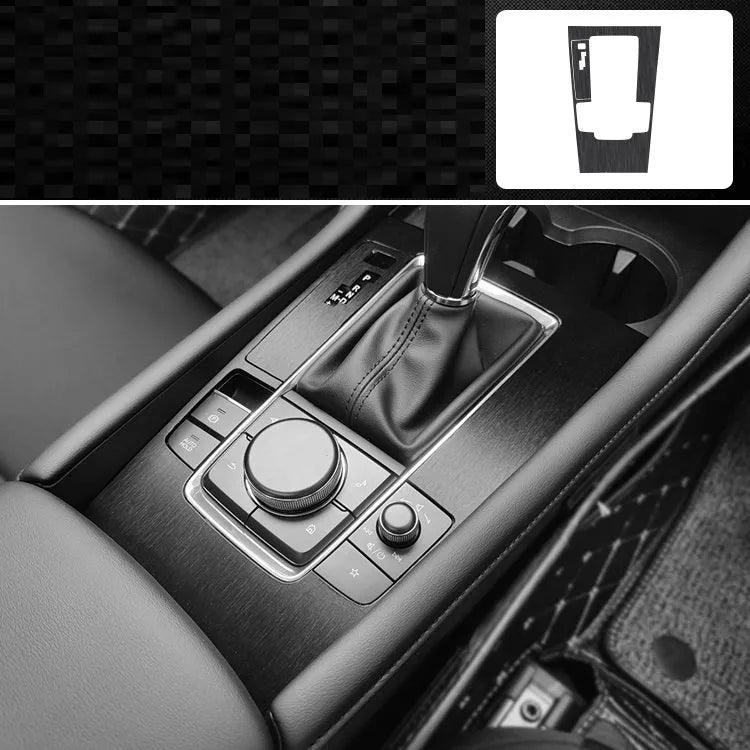 Car interior decorative film sticker kit for centre console and trim modification