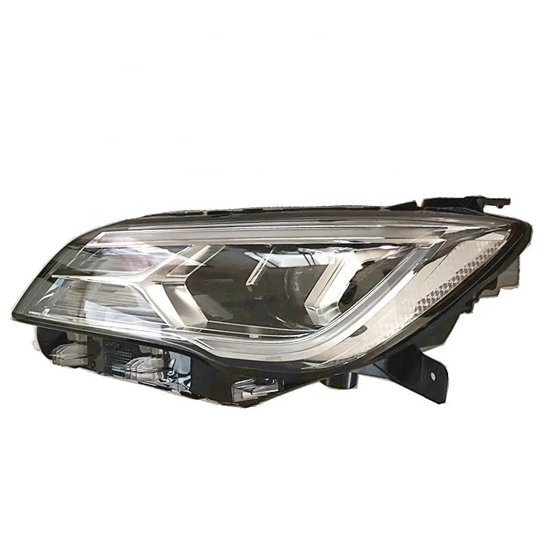 Replacement car headlight assembly for 2018-2021 vehicle models, showing ABS plastic housing.