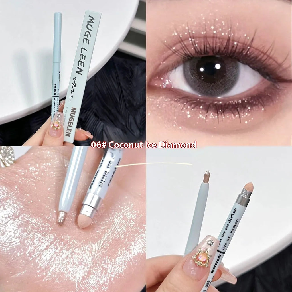 INS style eye shadow pen in a choice of six colours including camellia milk apricot and fragrant cocoa.