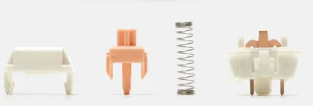 Single Panda linear mechanical keyboard switch component for DIY installation