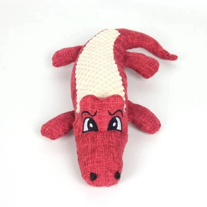 Corn grid pattern plush toy for pets in blue colour with textured surface for teeth cleaning