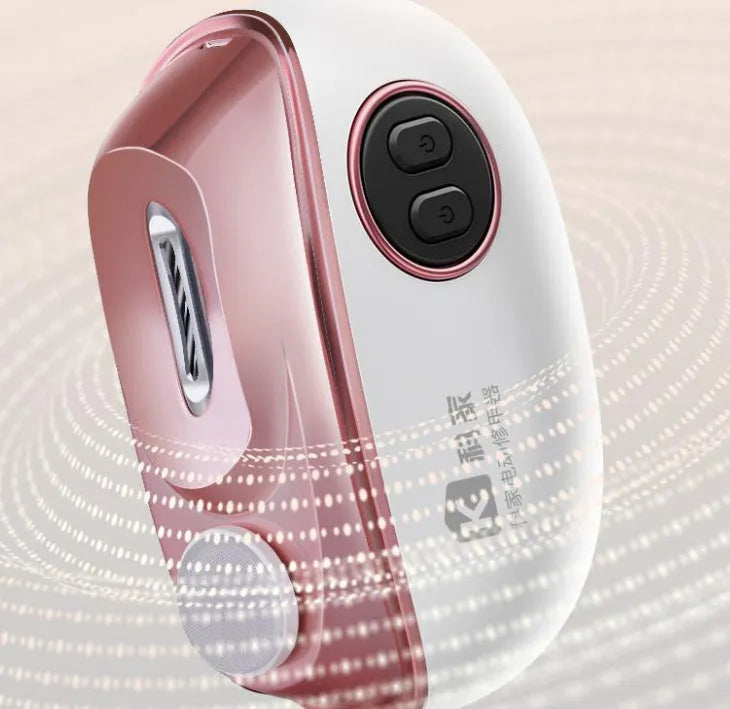 Electric nail clipper and buffer two-in-one grooming tool with Type-C charging cable
