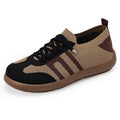 Retro German training shoes with fly woven mesh upper and polyurethane sole in low-top design
