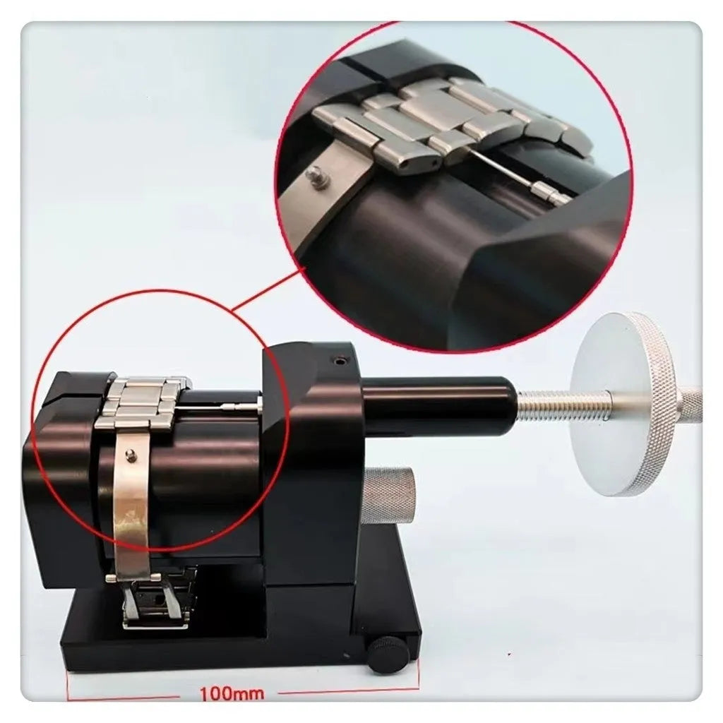 Alloy steel watch strap removal machine with dimensions 150x115x80mm
