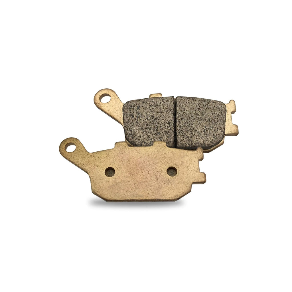 Set of sintered rear motorcycle brake pads for Honda CBR954RR and CBR929RR models