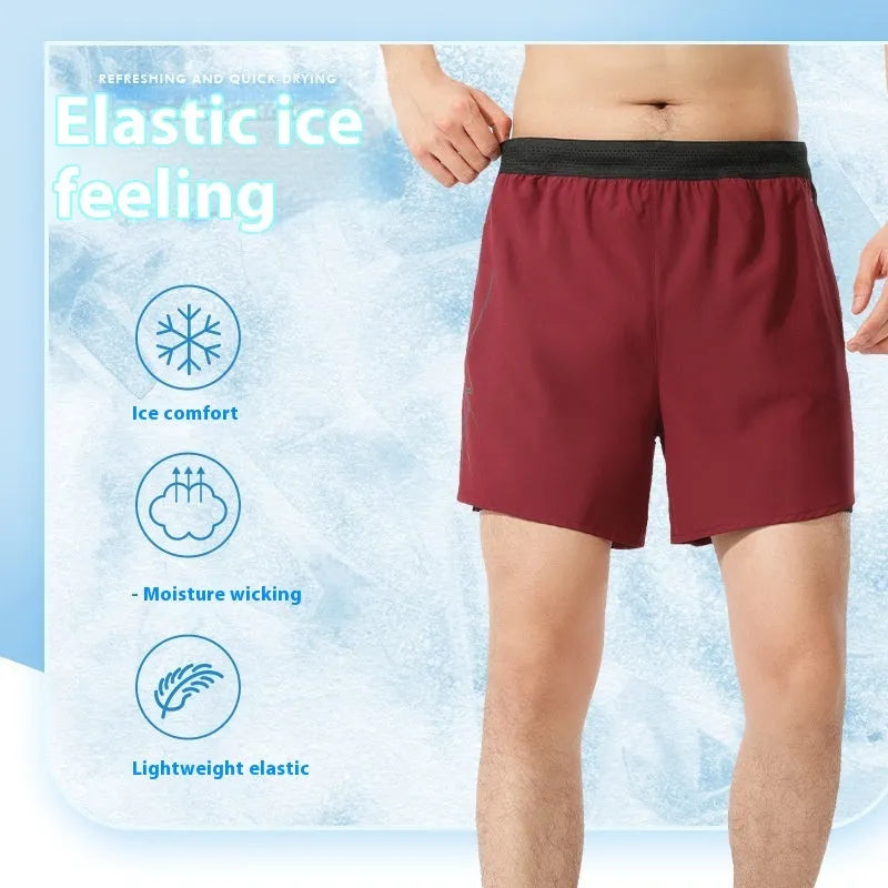 Men's polyester basketball shorts with low waist design in solid colour options