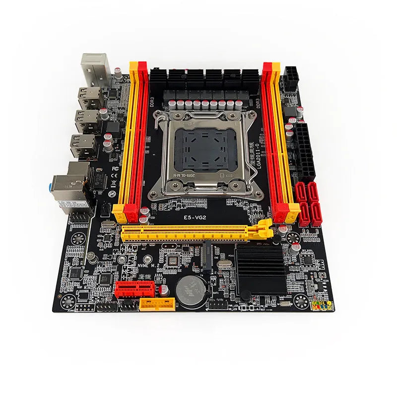 X79-VG2 desktop computer motherboard with LGA 2011 socket and PCI Express slot