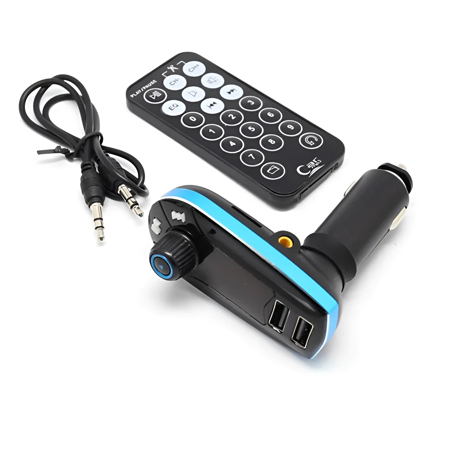 BT618C vehicle Bluetooth MP3 player FM transmitter with dot matrix LCD screen
