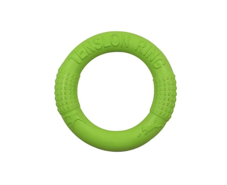 EVA pet pull ring in orange colour with dog training toy diameter 18cm and 28cm options