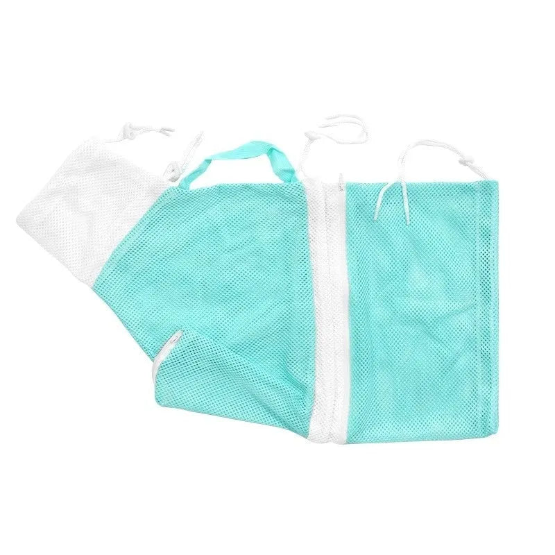 Upgraded fifth-generation cat grooming bag in grey white, green white, or pink white scratch-resistant fabric