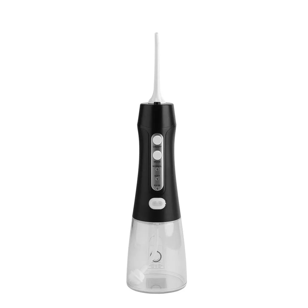 Electric tooth punch portable dental flusher with 300ML water tank and 360 degree rotating nozzle