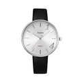 Pair of matching couple watches with quartz movement, 43mm and 36mm dials, mineral glass, and 3ATM water resistance
