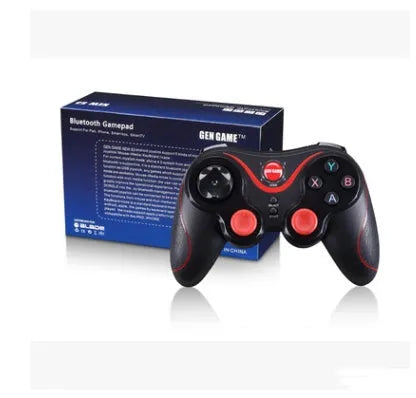 Upgraded X3 Bluetooth wireless game controller for Android mobile phones in black and white colours