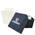 Ladies and gents couple quartz watch set with round 42mm alloy case and stainless steel strap