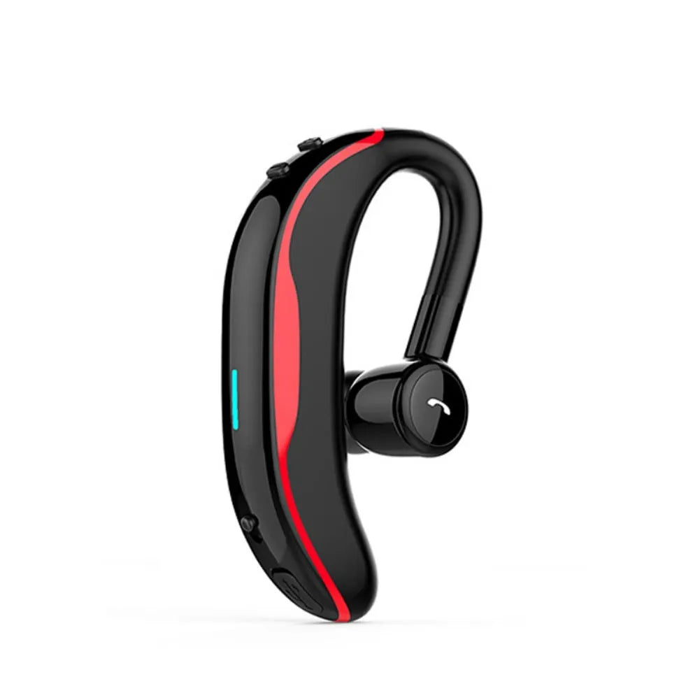 Wireless Bluetooth waterproof headphones in grey, green, and red colours for sports and active use