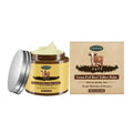 A 114g jar of Cow Fat Skin Care Cream for moisturising with tallow, honey, and olive oil.